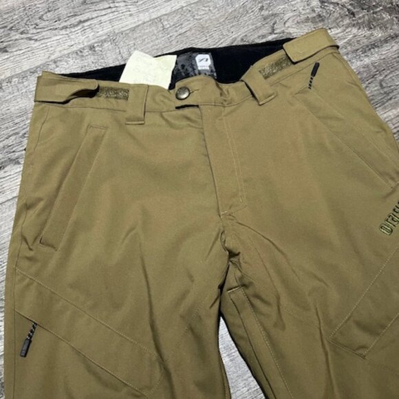 Mens Orage Exodus Ski / Snowboard Pants Khaki - Picture 2 of 6